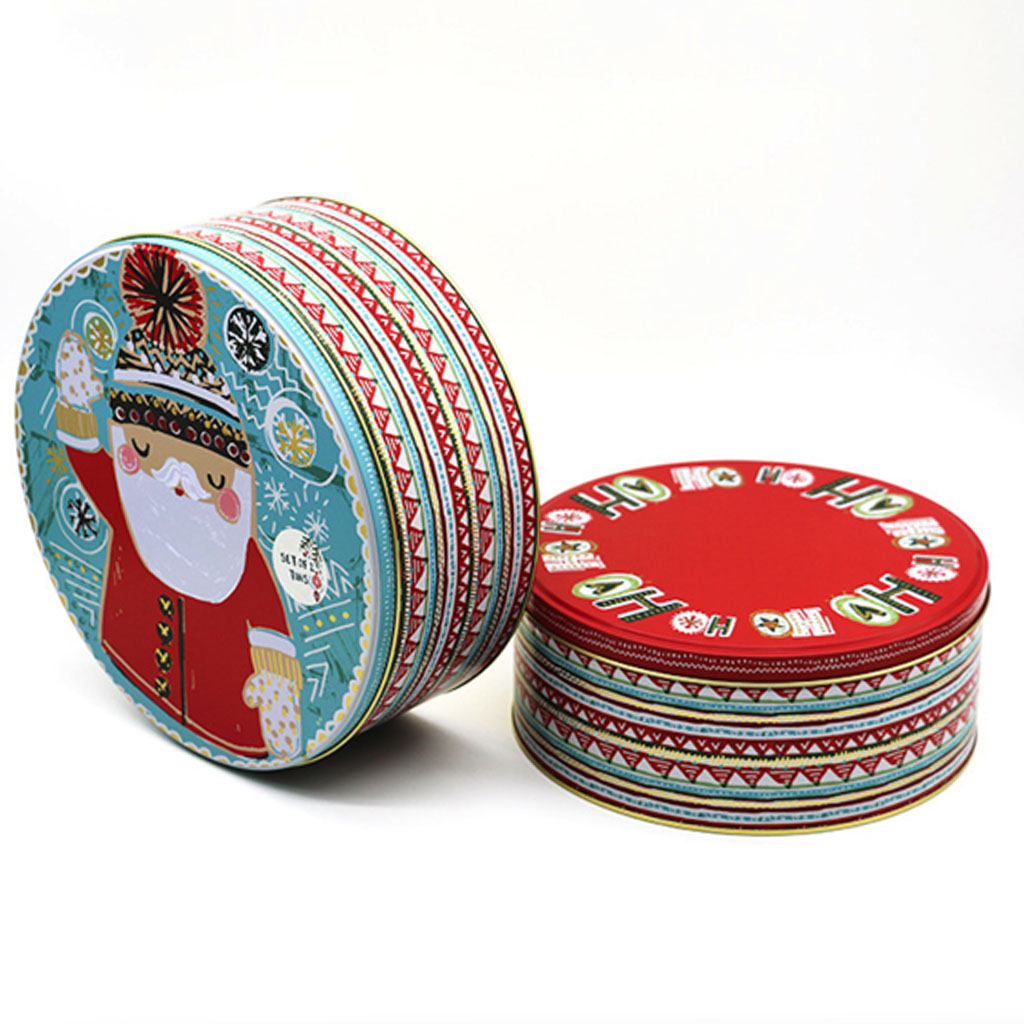christmas git tin box 11